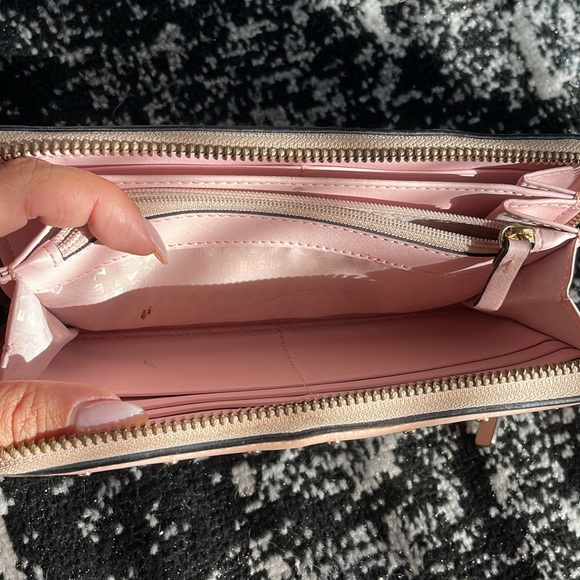 AUTHENTIC KATE SPADE PINK TRI FOLD WALLET - Picture 10 of 12